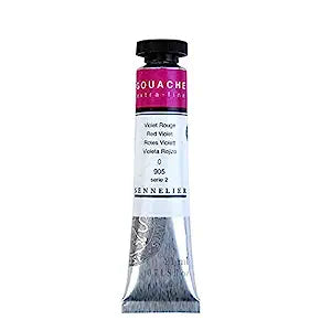 Sennelier Extra fine Gouache Tube 21ml S2 Red Violet