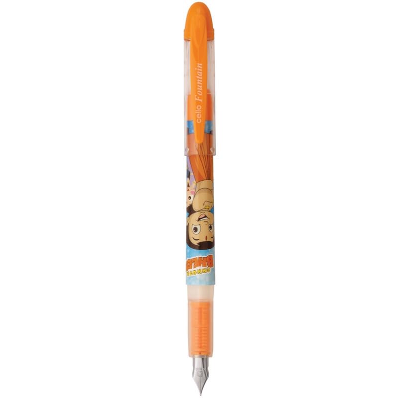 Cello Chhota Bheem Fountain Pen (Ink Color - Blue)