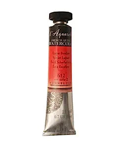 Sennelier l'Aquarelle French Artists' Watercolor 21 ML Scarlet Lequer