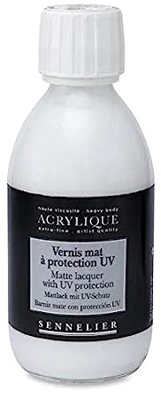 Sennelier Matte lacquer with UVLS 200 ml Tube