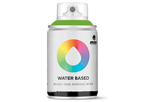 MTN Spain Water Based Spray Paints 100ML - Brilliant Green