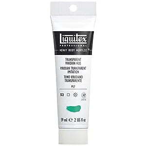 Liquitex Professional Heavy Body Acrylic Paint Transparent Viridian Hue 138ML