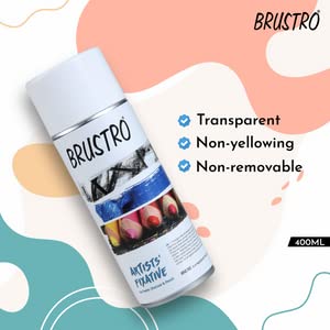 Brustro Artists Fixative - 200 ml Spray can