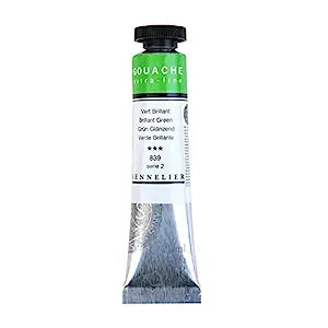 Sennelier Extra fine Gouache Tube 21ml S2 Brillant Green