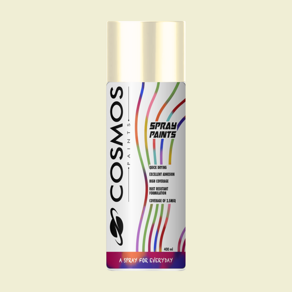 Cosmos Paints - Spray Paint in 384 Jetta White/Ivory 400ml