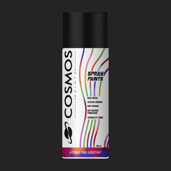 Cosmos Paints - Spray Paint in 39 Gloss Black 200ml