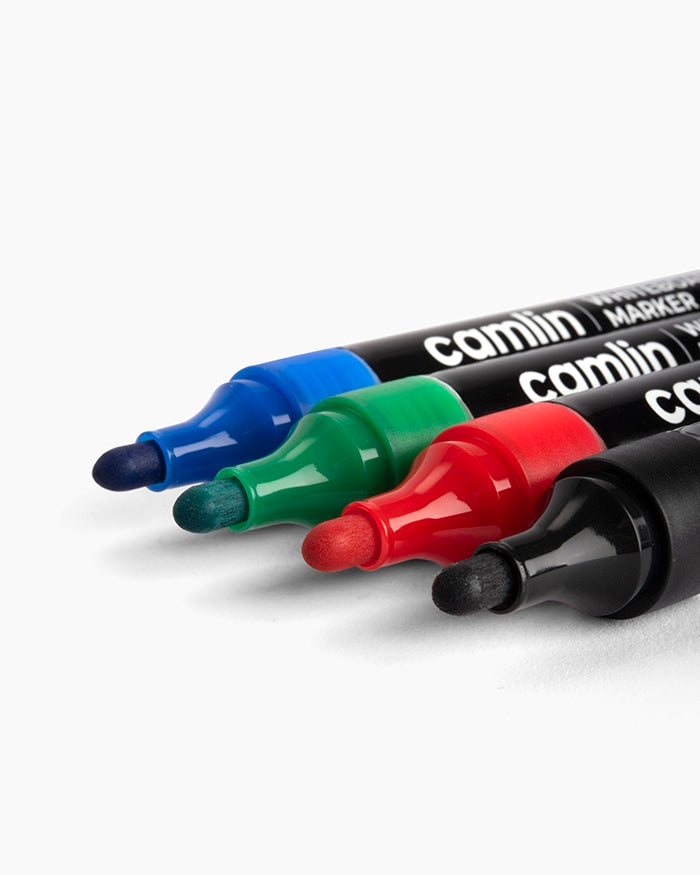 Camlin Whiteboard Markers Assorted pouch of 4 shades