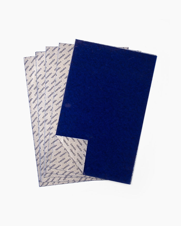 Camlin Carbon Paper Unruled 210mm*330mm 20 gsm Carbon Paper (Set of 1, Blue)