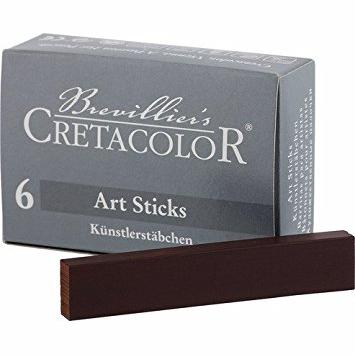 Cretacolor Art Sticks 7 X 14MM – Sepia Light Dry (Pack of 6)