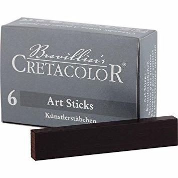 Cretacolor Art Sticks 7 X 14MM – Sepia Dark Dry (Pack of 6)