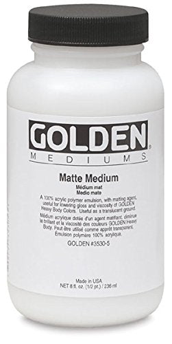 Golden Matte Medium 236 ML
