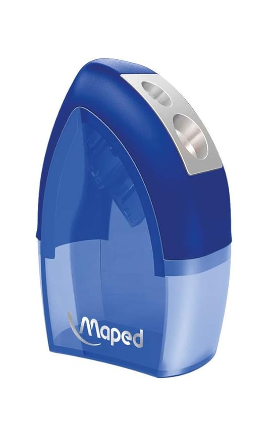 MAPED TONIC METAL SHARPENER DOUBLE HOLE (IN BLISTER CARD)