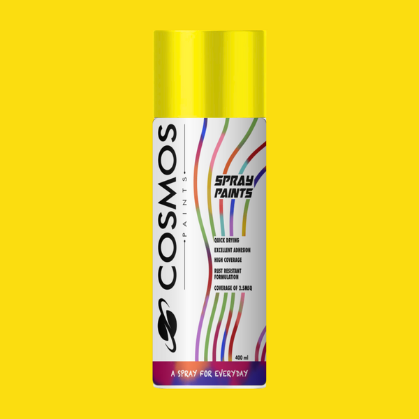 Cosmos Paints - Spray Paint in 41 Art Yellow 400ml