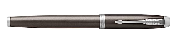 Parker IM Dark Esspresso Chrome Trim Roller Ball Pen