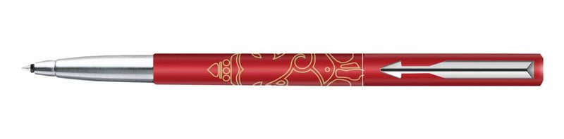 Parker Vector Ganesh chaturthi Special Edition Chrome Trim Roller Ball Pen