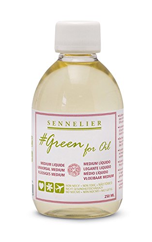 Sennelier Green for Oil Liquid medium 250ml