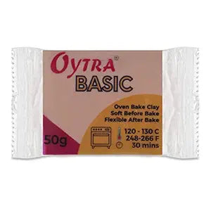 Oytra Polymer Clay Basic 50 Gram Oven Bake Clay (Indian Skin)