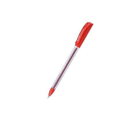 Reynolds Jiffy Gel Pen (Pack of 50, Ink Color - Red)