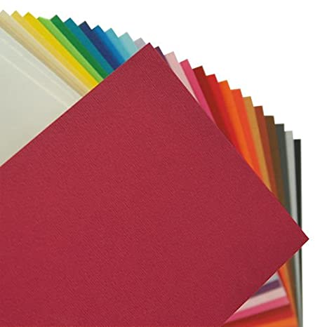 Fabriano Elle Erre Sheet 50 X 70 CM Ciliegia (Pack of 10)