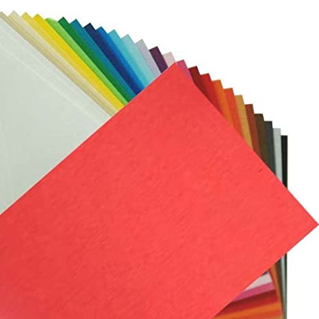 Fabriano Elle Erre Sheet 50 X 70 CM Arancio (Pack of 10)