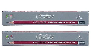 Cretacolor Cleos Fine Art Graphite 6B (Pack of 6)