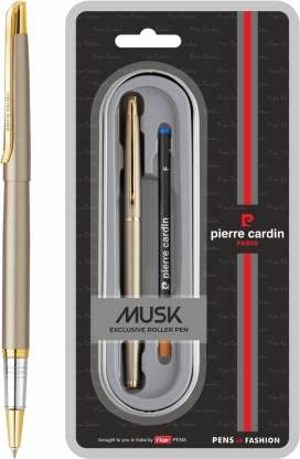 Pierre Cardin Musk Exclusive Roller Ball Pen Titanium Finish Blister Pack