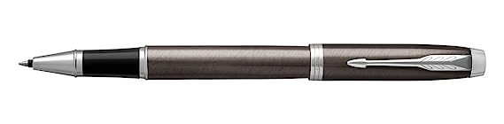 Parker IM Dark Esspresso Chrome Trim Roller Ball Pen