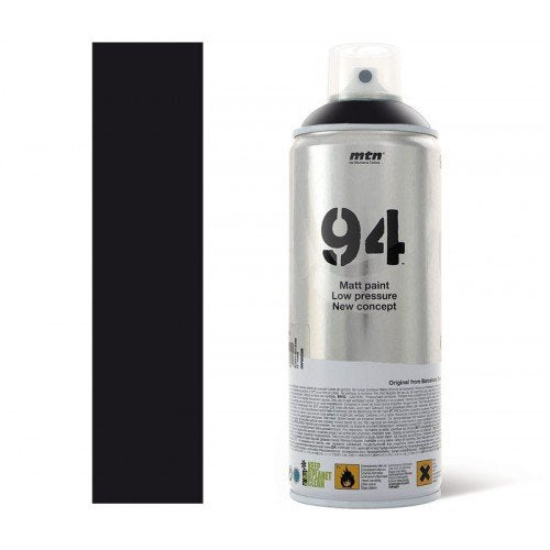MTN 94 Spain Spray Paints 400ML - Black