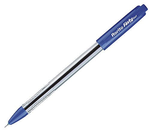 RORITO FASTY GEL PEN BLUE, Pack of 5