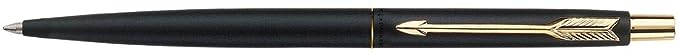 Parker Classic Matte Black Gold Trim Ball Pen