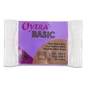 Oytra Polymer Clay Basic 50 Gram Oven Bake Clay (Purple)