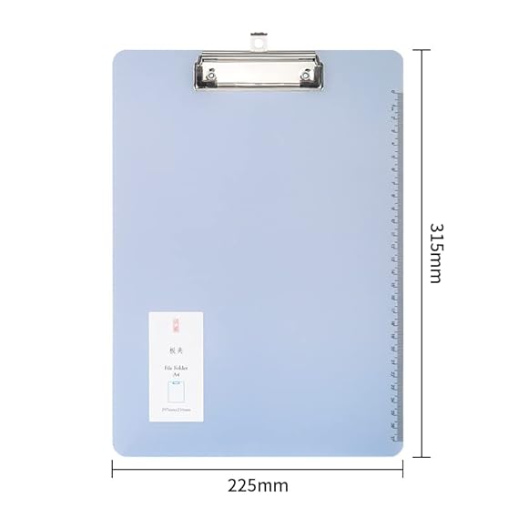 Deli W72605 Clipboard, Paper Clipboard Writing Pad, Pack of 1