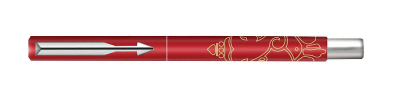 Parker Vector Ganesh chaturthi Special Edition Chrome Trim Roller Ball Pen