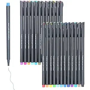 Oytra Fine liners Colour Pens Set for Mandala Art Sketching Interior and Fashion Designers Notes Drawing Supplies Multi Professional Fineliner Stationery Supplies