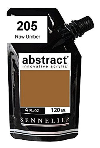 Sennelier Abstract Artist Acrylic pouch 120ML (Raw Umber)