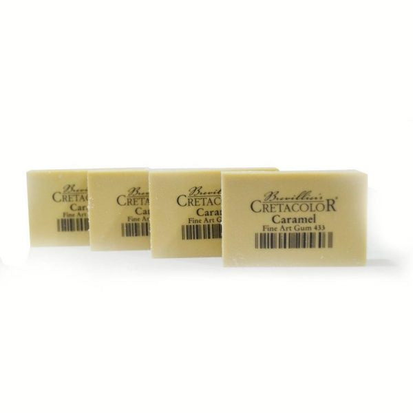 Cretacolor Caramel Fine Art Gum Eraser. (Pack of 12)