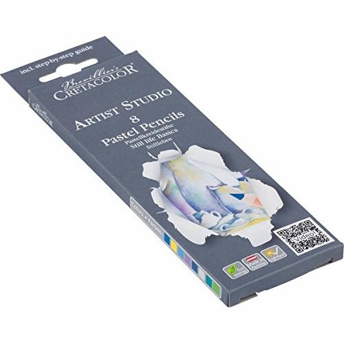 Cretacolor Artists Studio Line Pastel Pencil Set of 8 – Still life Basics