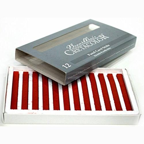 Cretacolor Pastel Carre Sanguine Burnt Set of 12