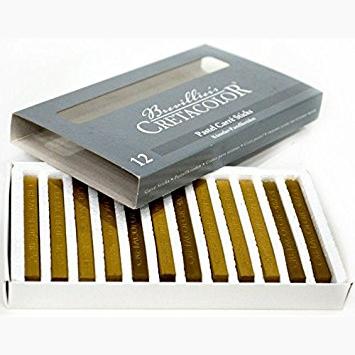 Cretacolor Pastel Carre Gold Set of 12