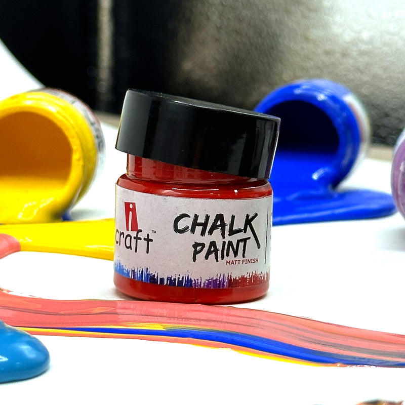 iCraft Chalk Paint Set-12 Shades