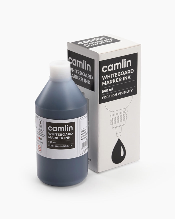 Camlin White Board Marker Ink (500 ml, Black)