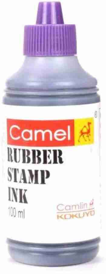 Camel Rubber Stamp Pad ink (Blue, 500 ml)