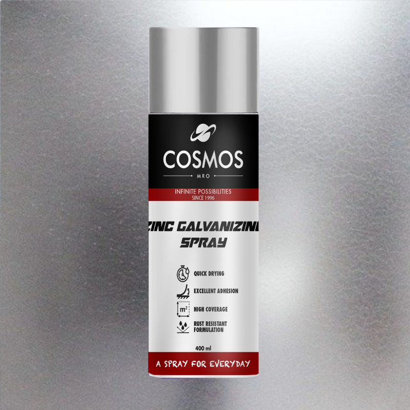 COSMOS PAINTS Zinc galvanizing spray in 400 ml