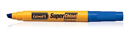 Luxor Chisel Marker Blue