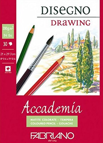 Fabriano Accademia Drawing Pad 200 GSM A4