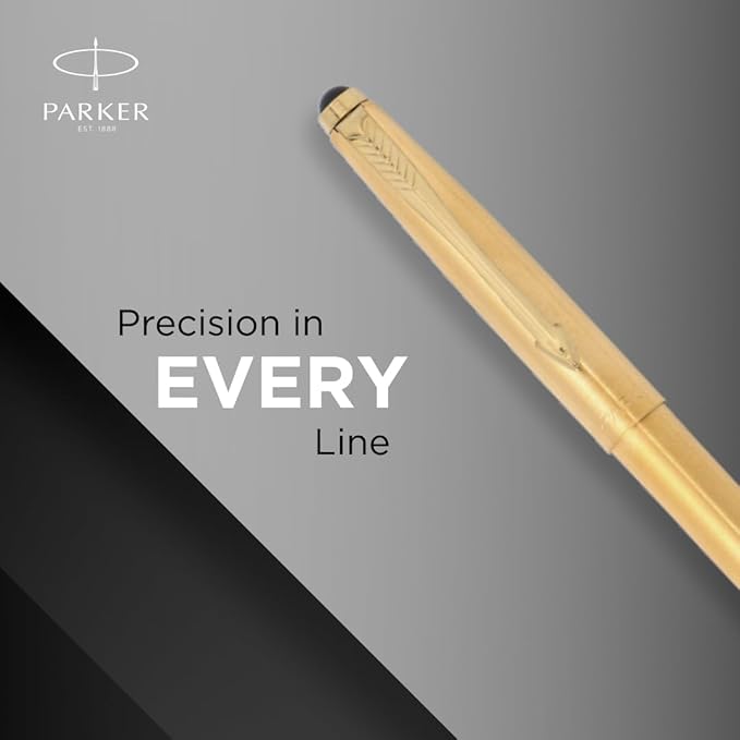 Parker (F) Galaxy Gold Ball Pen