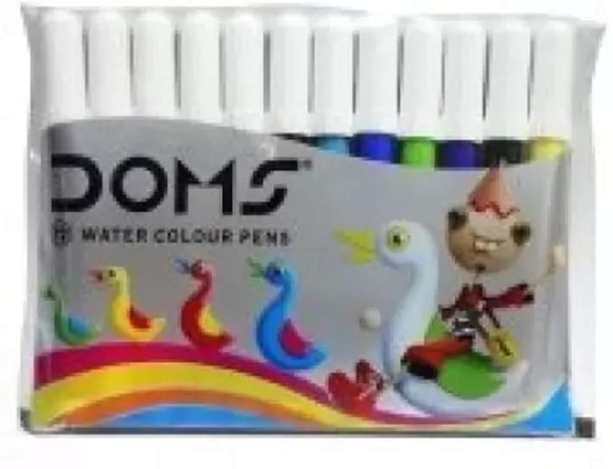 DOMS 20 Set of 12 Scatch Pen Fine Nib Sketch Pens (Set of 20, Multicolour)