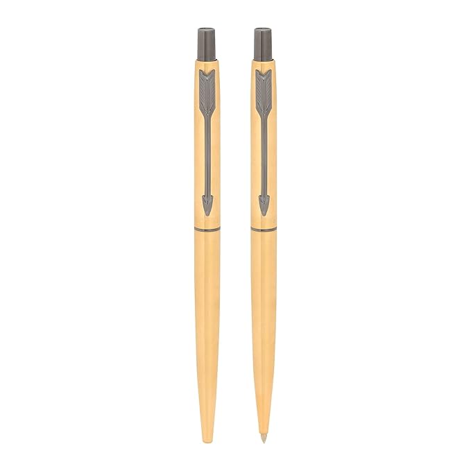 Parker Classic Gold| Gun Metal Trim| Ball Pen| Ink Colour - Blue