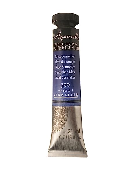 Sennelier l'Aquarelle French Artists' Watercolor 21 ML Sennelier Blue