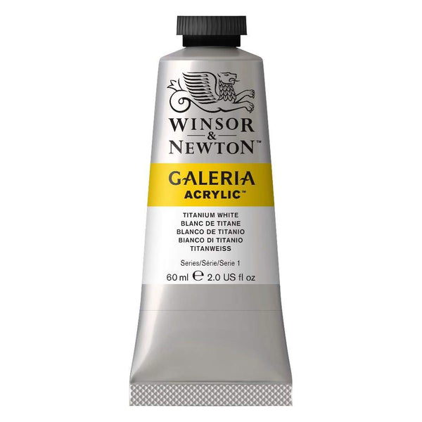 Winsor & Newton Galeria Acrylic Colour - Tube of 60 ML - Titanium White (644)